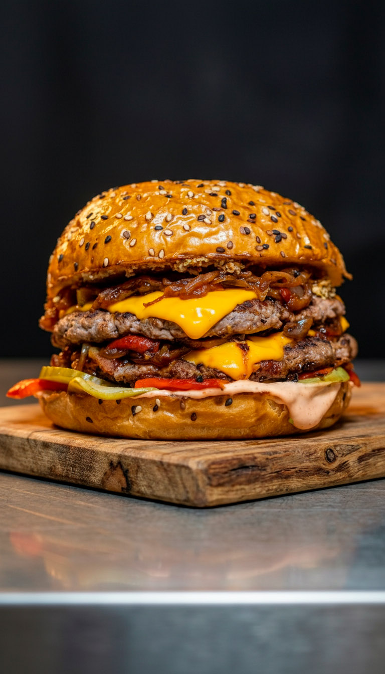 Burger detail 1